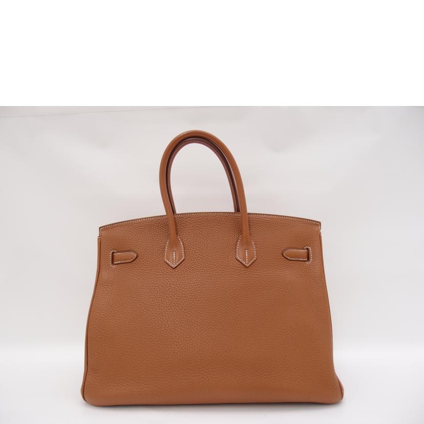 HERMES エルメス ハンドバッグ 2009年製 レザー ゴールド金具/バーキン35/トゴ/ゴールド/027634CC//口M刻印(2009)/ABランク/69