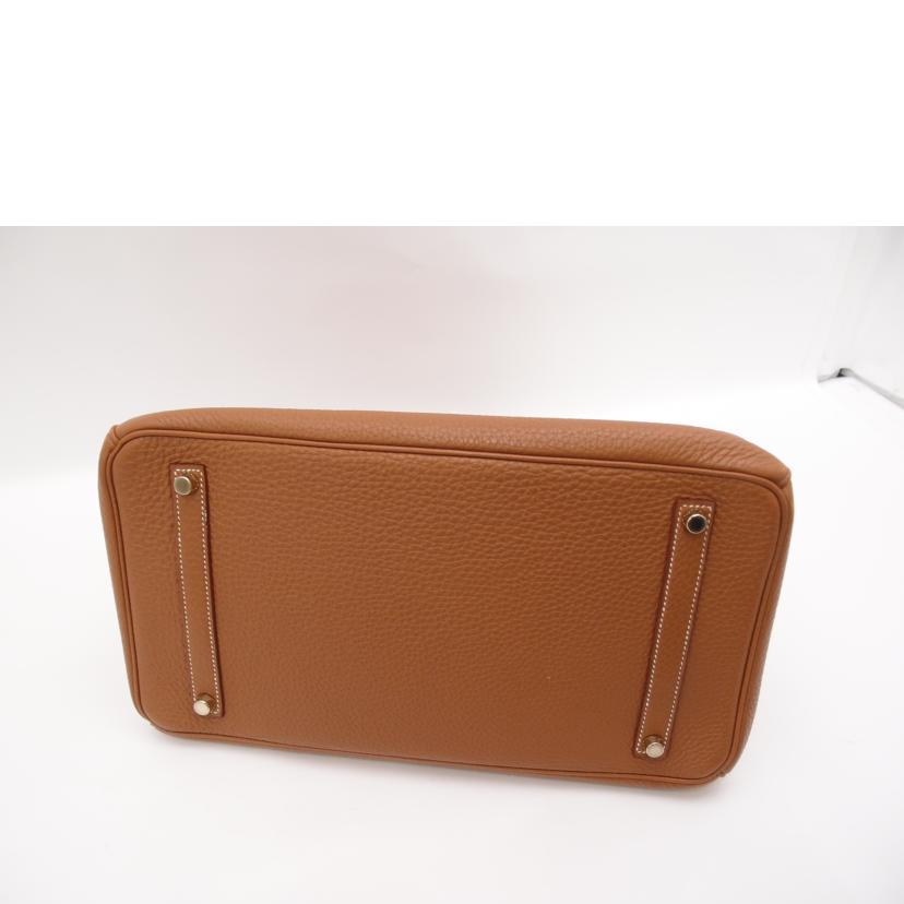HERMES エルメス ハンドバッグ 2009年製 レザー ゴールド金具/バーキン35/トゴ/ゴールド/027634CC//口M刻印(2009)/ABランク/69