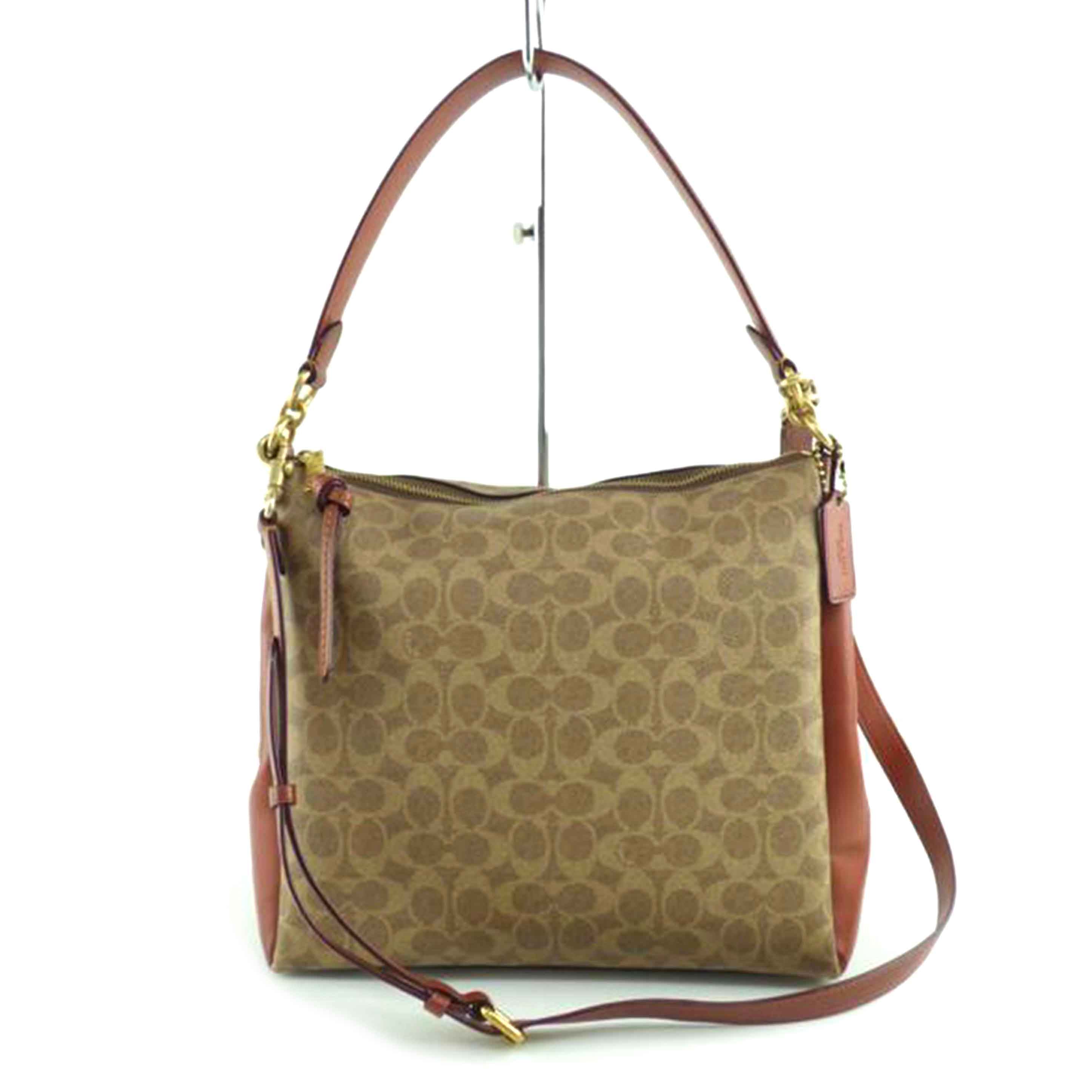 COACH コーチ/シェイ ショルダーバッグ シグネチャー キャンバス/597//B2122/Aランク/64