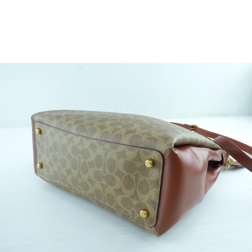 COACH コーチ/シェイ ショルダーバッグ シグネチャー キャンバス/597//B2122/Aランク/64