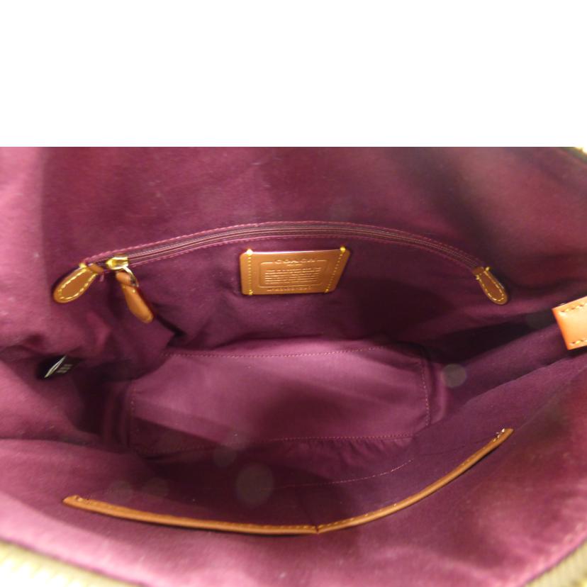 COACH コーチ/シェイ ショルダーバッグ シグネチャー キャンバス/597//B2122/Aランク/64
