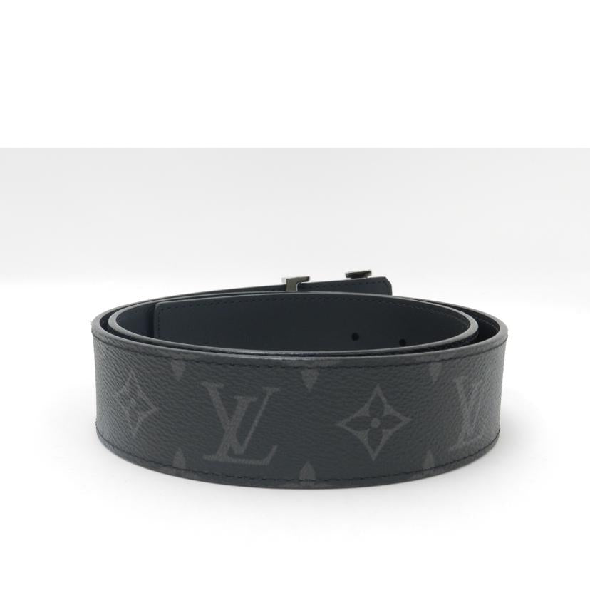 LOUIS VUITTON ルイヴィトン ベルト 40MM 黒 リバーシブル/サンチュールLVイニシャル/モノグラムエクリプス/W85㎝/M9043//AC2137/SAランク/69