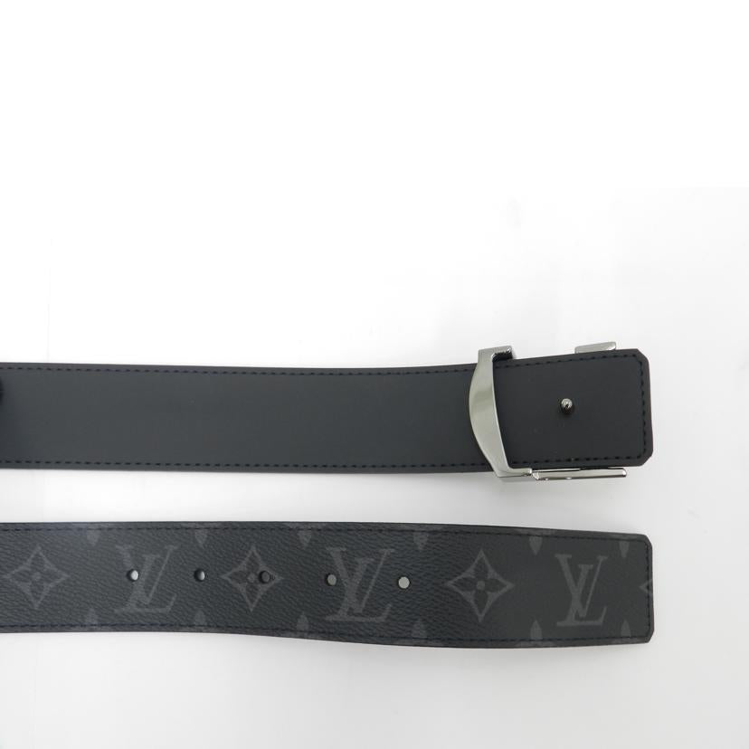 LOUIS VUITTON ルイヴィトン ベルト 40MM 黒 リバーシブル/サンチュールLVイニシャル/モノグラムエクリプス/W85㎝/M9043//AC2137/SAランク/69