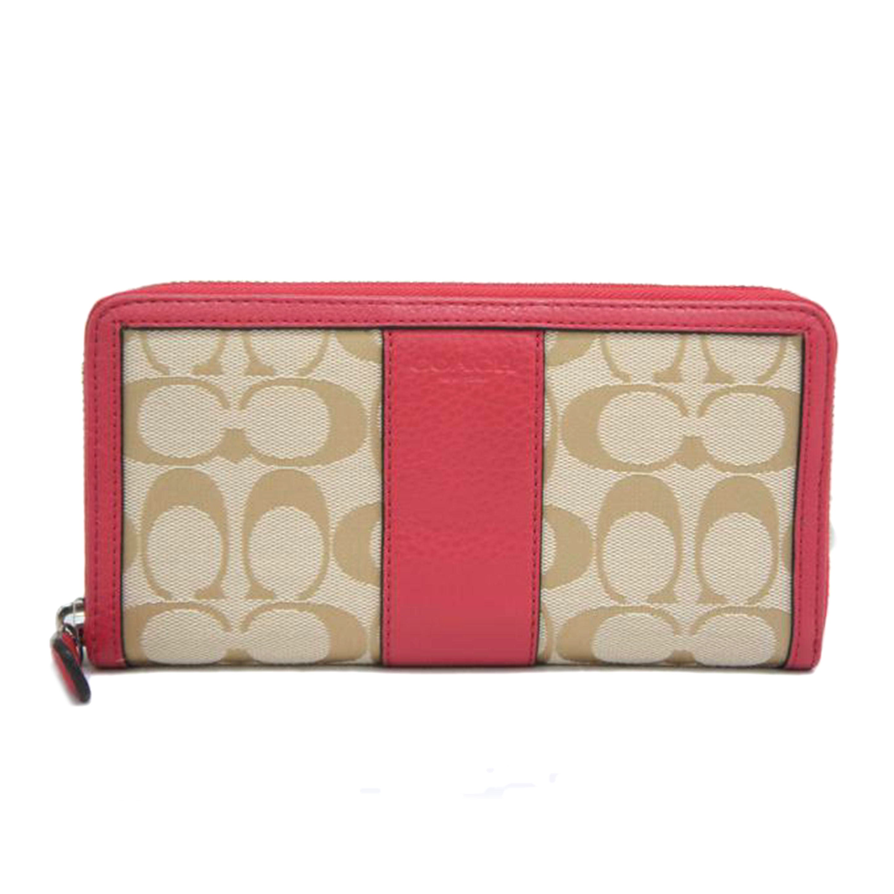 COACH コーチ/シグネチャージッパー財布/F51770//C1581/Aランク/05