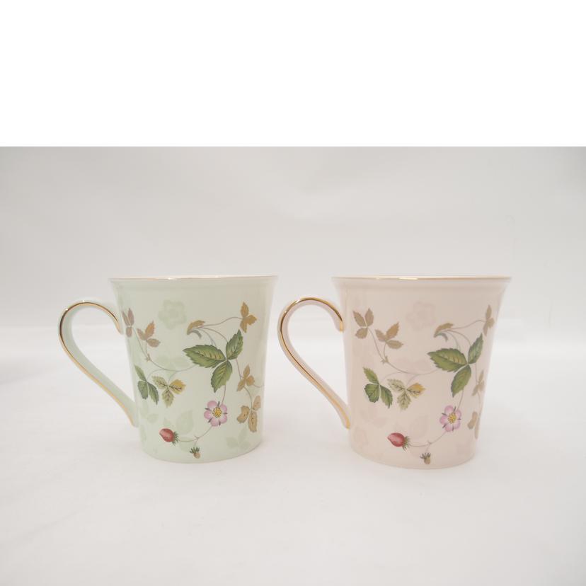 ウェッジウッド/ウェッジウッド ワイルドストロベリー ペアマグカップ//SAランク/69