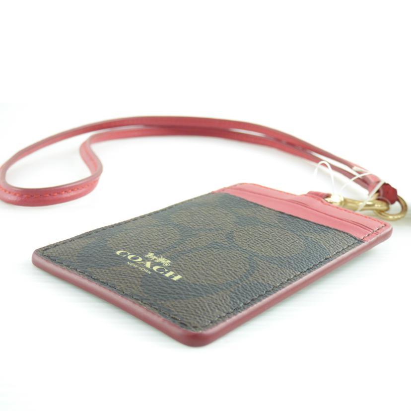 COACH コーチ/ネックストラップ付パスケース/F63274//Aランク/64