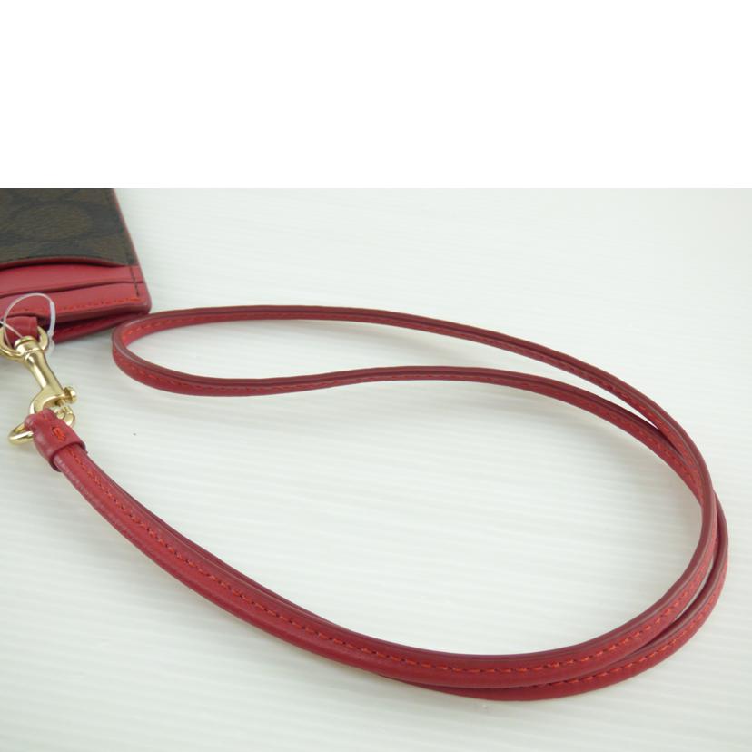 COACH コーチ/ネックストラップ付パスケース/F63274//Aランク/64