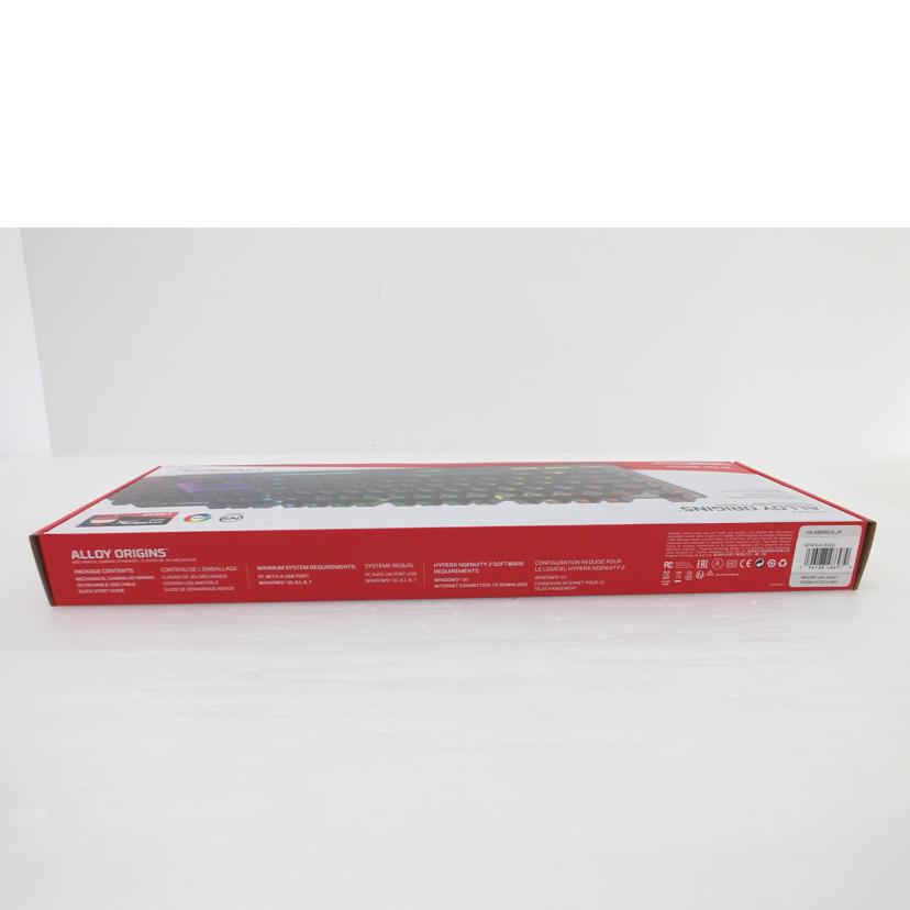 HYPERX HYPERX/ゲーミングキーボード/HX-KB6RDX-JP//Sランク/88