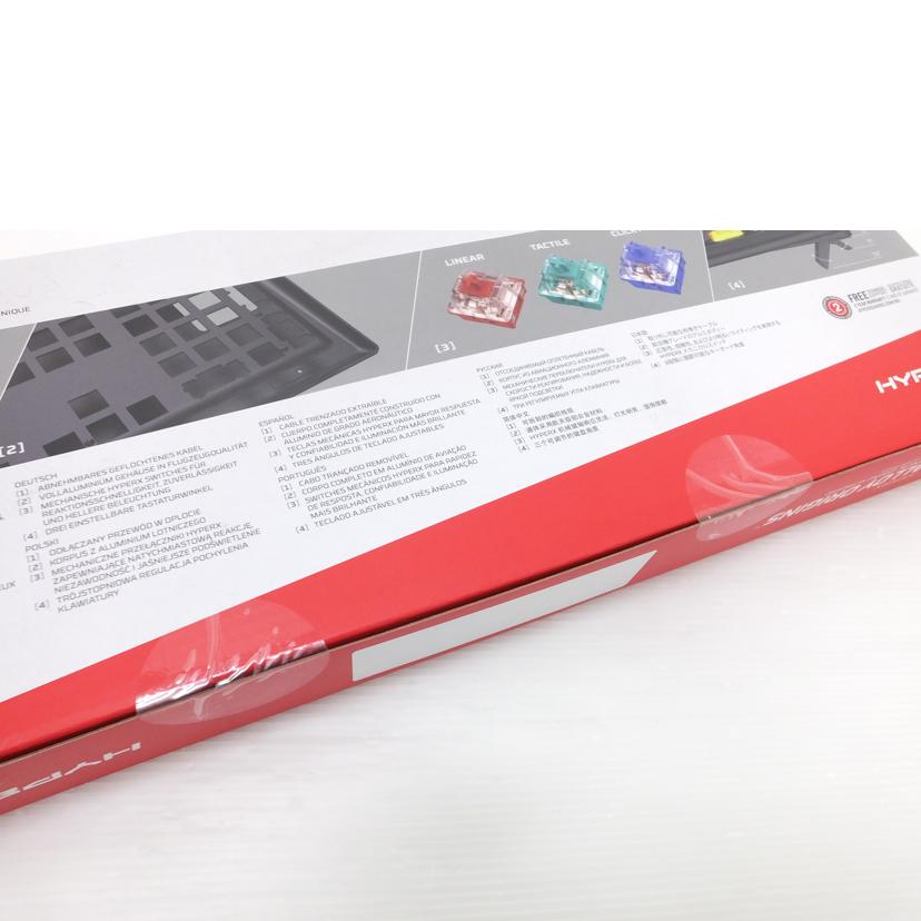 HYPERX HYPERX/ゲーミングキーボード/HX-KB6RDX-JP//Sランク/88