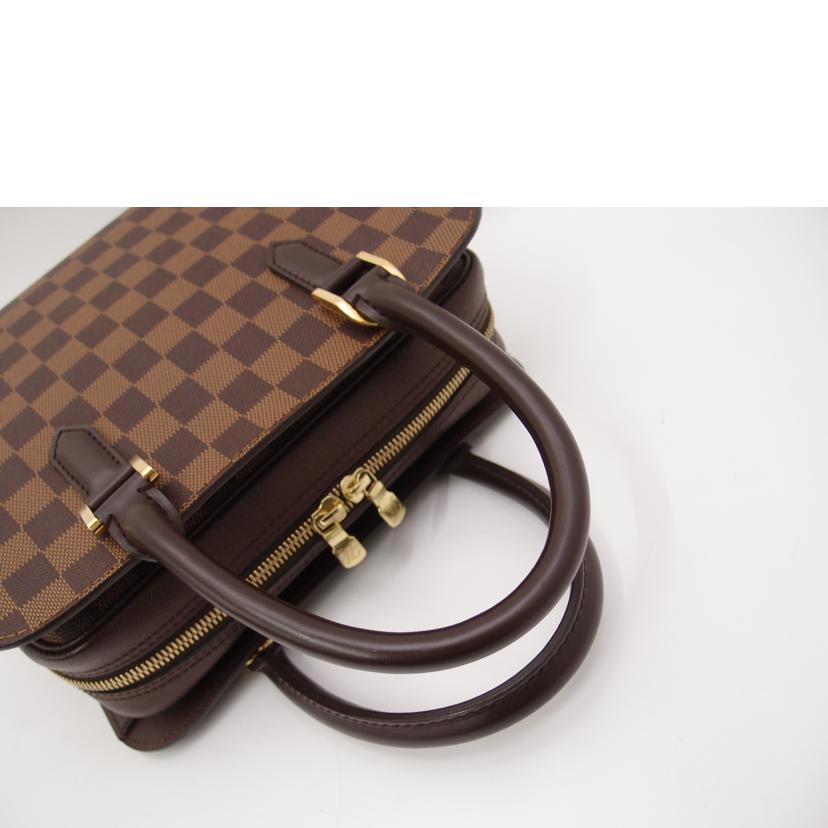 LOUIS VUITTON ルイ・ヴィトン ハンドバッグ 市松模様 ブラウン レディース/トリアナ/ダミエ・エベヌ/N51155//VI0013/SAランク/69