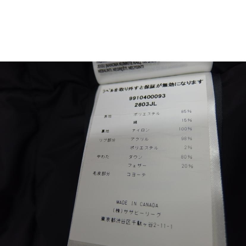 CANADA GOOSE カナダグース/CANADA GOOSE レディース ダウンジャケット//Aランク/82