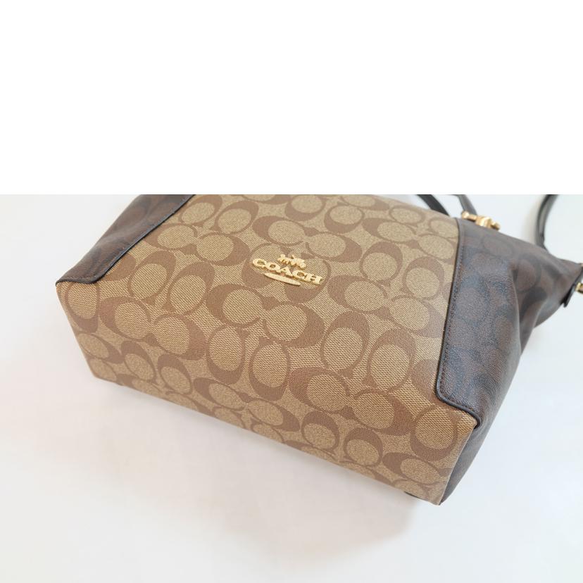COACH コーチ/PVCシグネチャーカラーブロックケイシーサッチェル/C6838//B23**/Aランク/71