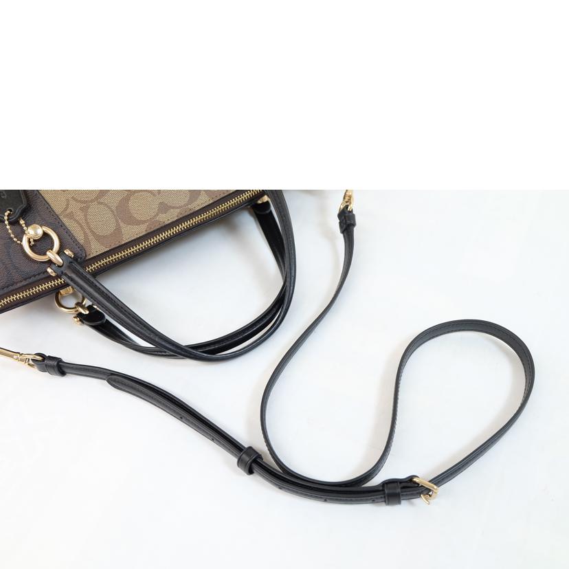 COACH コーチ/PVCシグネチャーカラーブロックケイシーサッチェル/C6838//B23**/Aランク/71