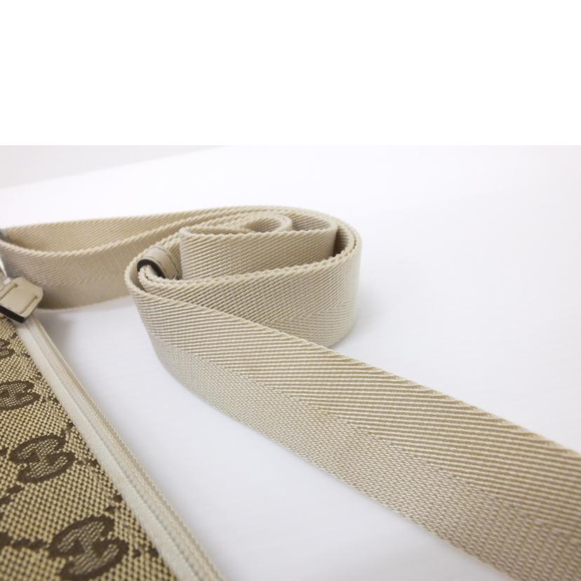 GUCCI グッチ/GGキャンバス×パンチングレザーショルダーバッグ/145857//2123/Bランク/88