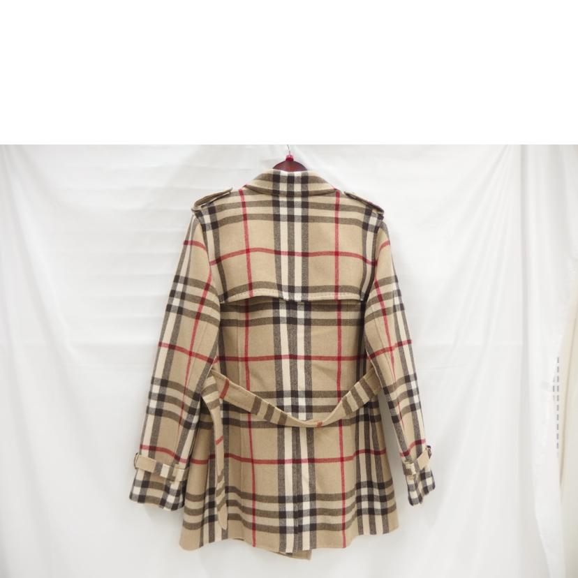 BURBERRY バーバリー/BURBERRY チェック柄 Pコート //Aランク/82