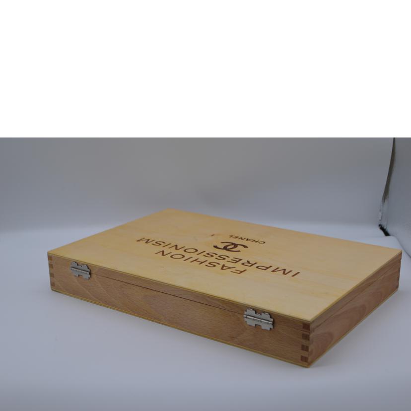 CHANEL シャネル/ロゴウッドアタッシュケース2015/ノベルティ//ABランク/89