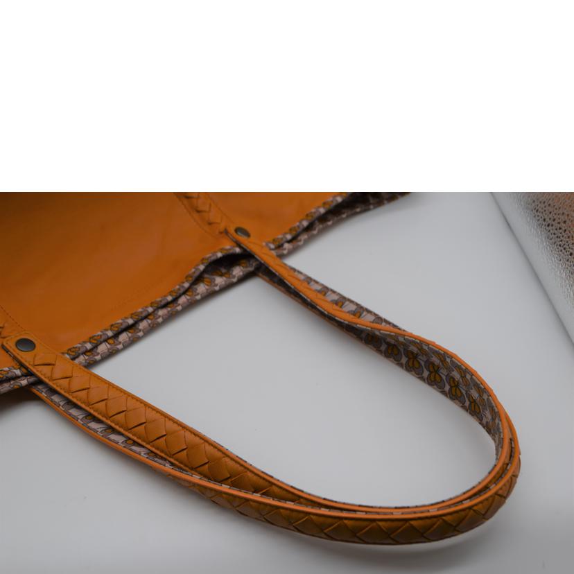 BOTTEGA VENETA ボッテガヴェネタ/バラフライリバーシブルイントレチャートラムレザートート/547381//ABランク/89