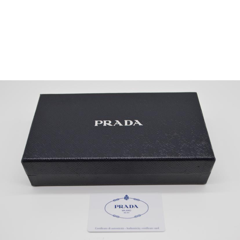 PRADA/サフィアーノマルチジップレザー長財布/グラナート/1MH132//181*/Sランク/89