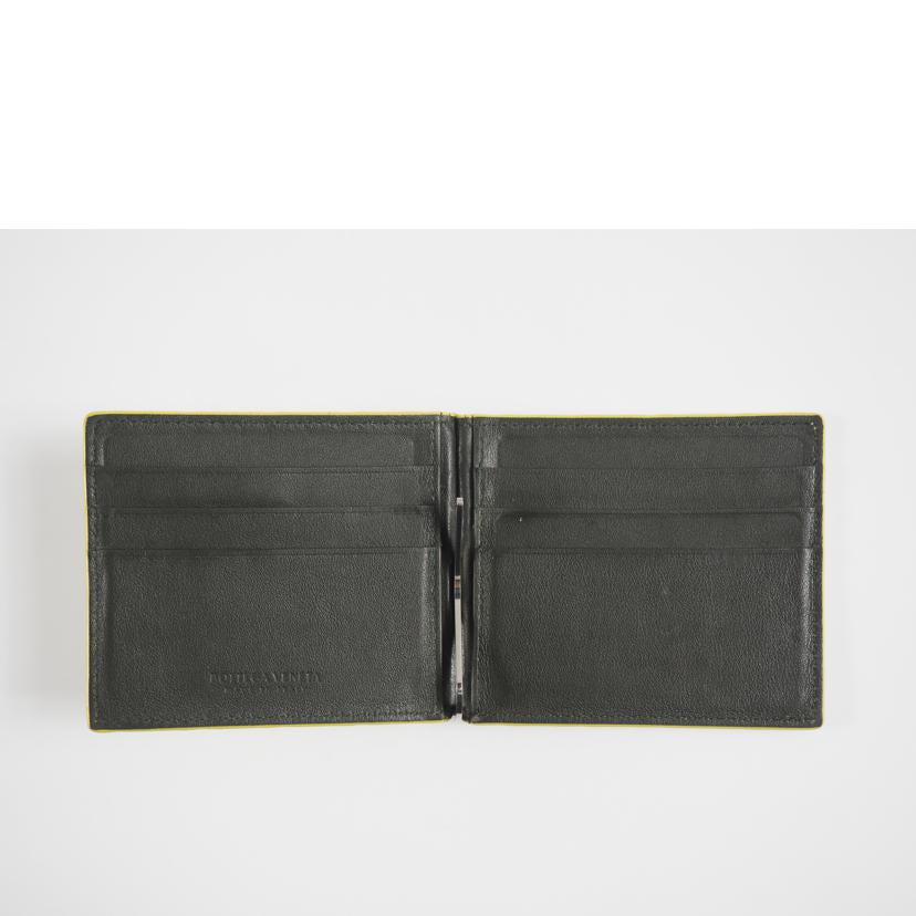 BOTTEGA VENETA ボッテガヴェネタ/イントレチャート スリム カードケース 二つ折り 札入れ マネークリップ/390877VB0T3//Bランク/79