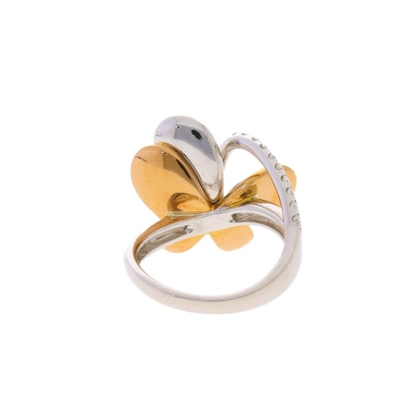 / K18ダイヤリング0.55ct//ABランク/75