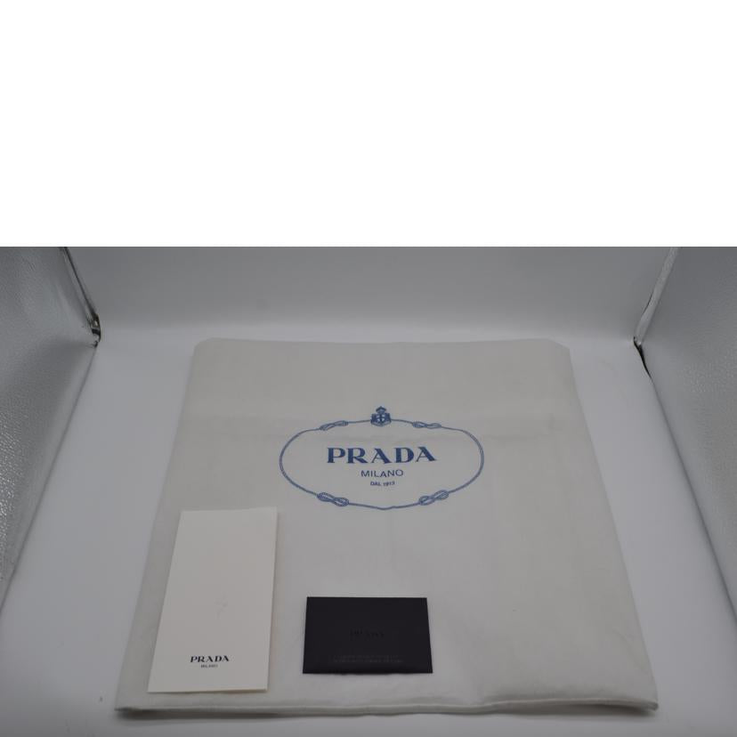 PRADA プラダ/テスートナイロン2wayレザーショルダートート/ネロ/1BG189//165/SAランク/89