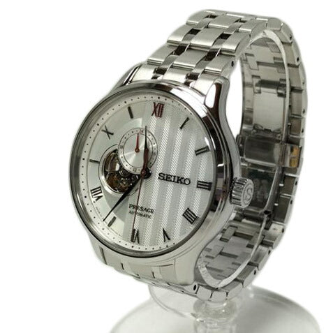 人気】SEIKO プレサージュ 自動巻き 腕時計 スケルトン 4R39A