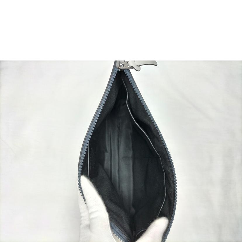 COACH コーチ/ブルーシグネチャー クラッチバッグ/C3199//Aランク/52