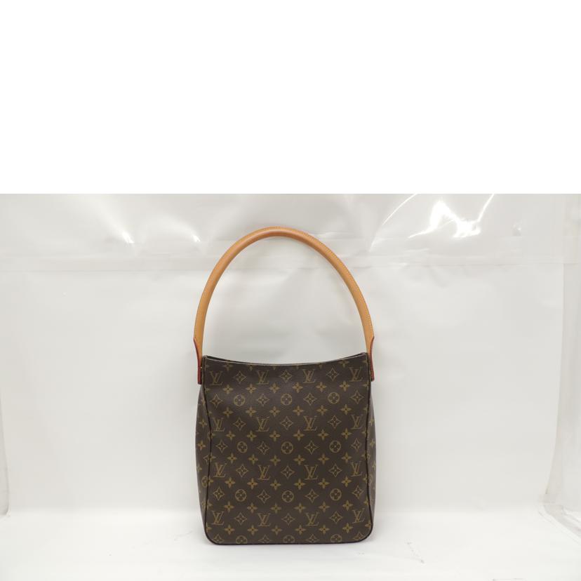 LOUIS VUITTON ルイ・ヴィトン ハンドバッグ 手提げ 肩掛け ブラウン レディース/ルーピングGM/モノグラム/M51145//DU0032/ABランク/69