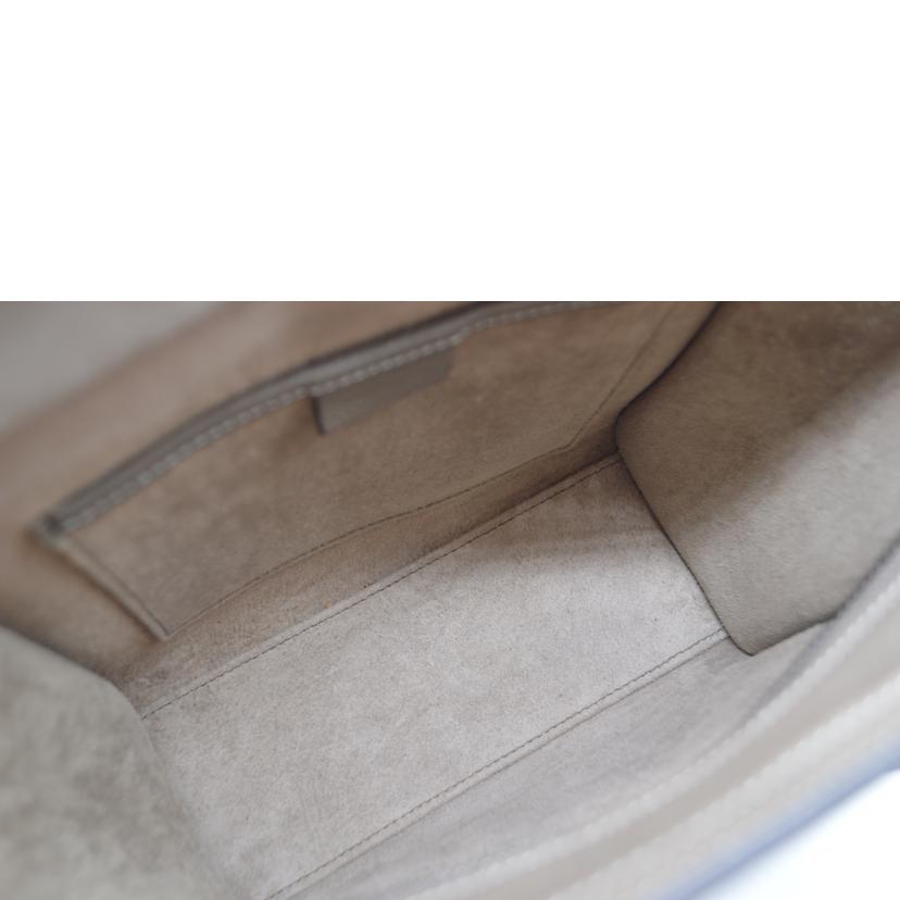 CELINE セリーヌ/ラゲージナノショッパー/ドラムカーフスキン/スリ/189243DRU.09SO//F-C******/SAランク/89