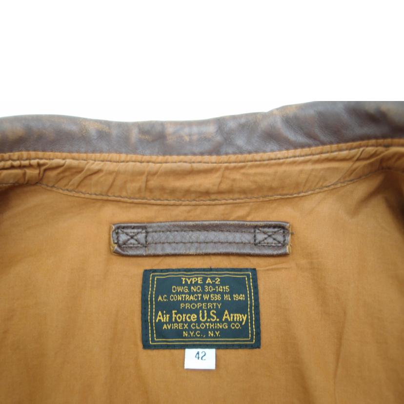 AVREX アヴィレックス/●AVREX レザージャケット//ABランク/69