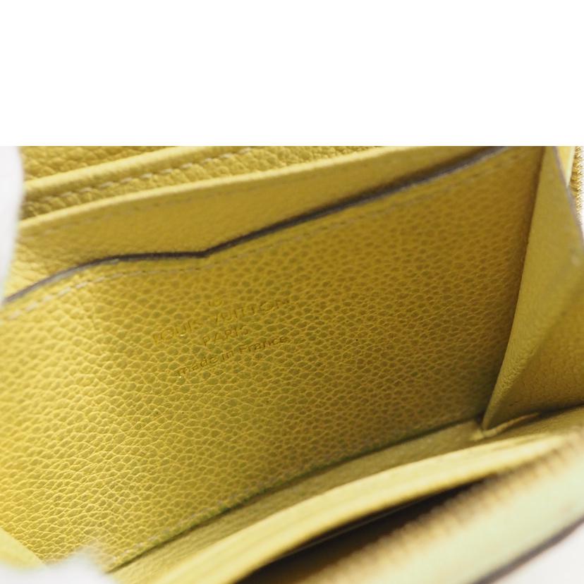 LOUIS VUITTON ルイヴィトン/ジッピーコインパース/アンプラント/シトリン/M60575//TS0***/Bランク/79