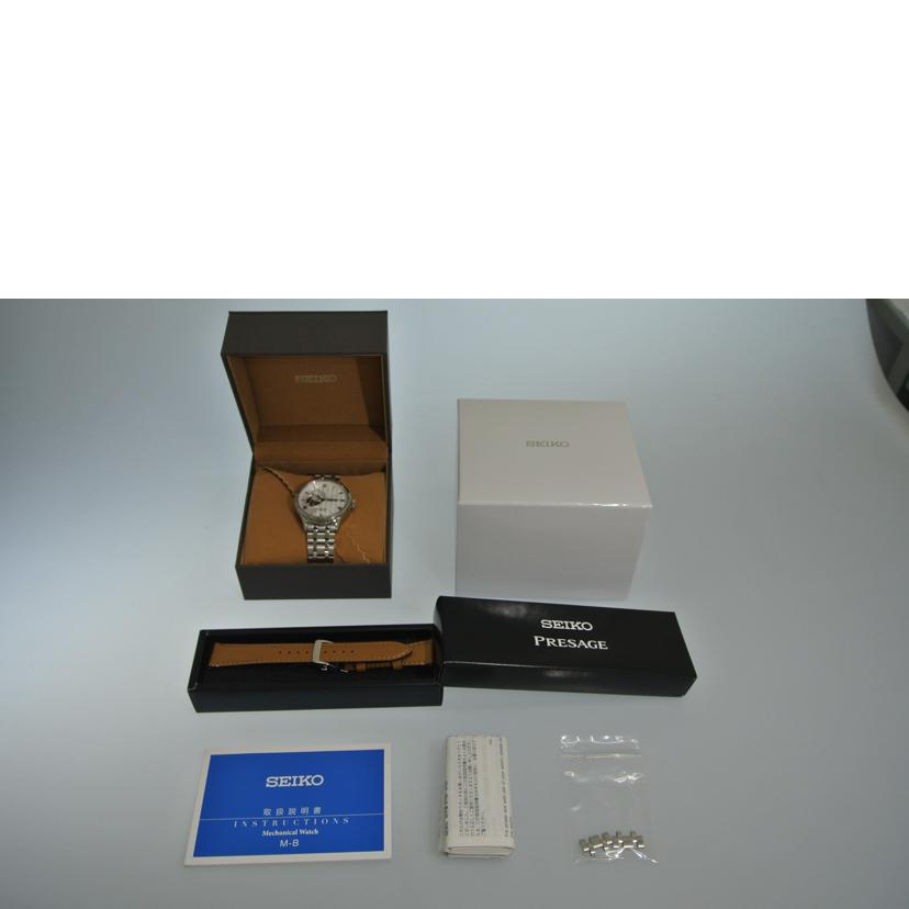 SEIKO セイコー/メンズAT,PRESAGE 白銀/4R39-00W0//145014/ABランク/87