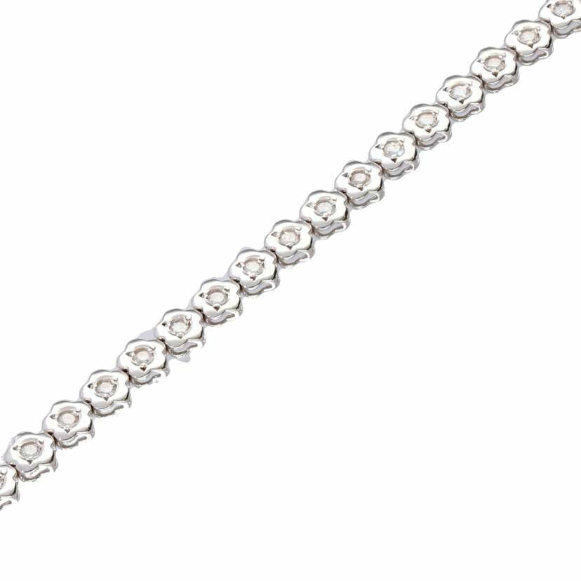 / ◎K18ダイヤブレスレット1.00ct//Aランク/75