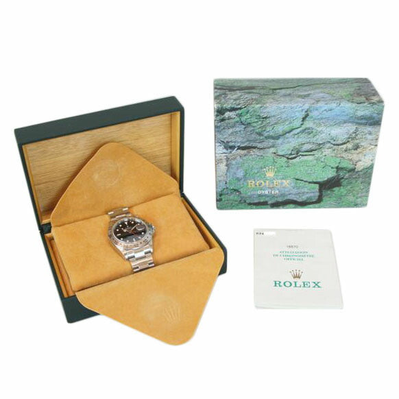 ROLEX ロレックス/エクスプローラーII・ブラック/K番/16570//K943418(2001)/SAランク/93