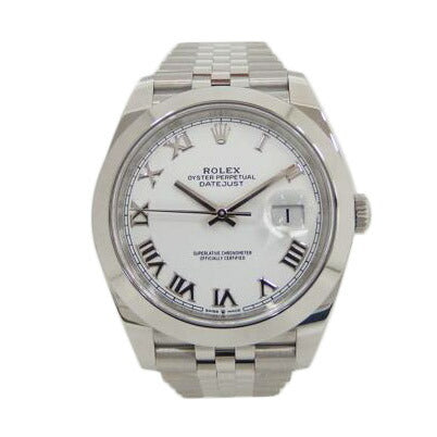 ROLEX ロレックス/デイトジャスト41/白文字盤/ローマン/126300//629GS845/Aランク/82