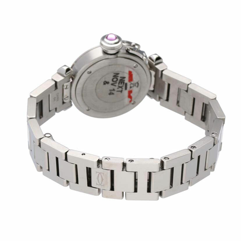 Cartier カルティエ 美品 ピンク文字盤/ミスパシャ/レディース/クオーツ/W3140008//1973 566813RX/Aランク/75