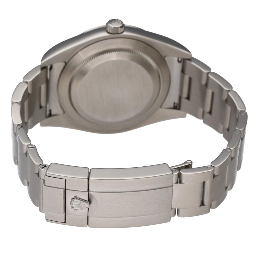 ROLEX ロレックス ランダムルーレット 保証書2010年 前期モデル ブラックダイアル メンズ/エクスプローラーI/ブラックアウト/ランダム番/214270//5663F474/Aランク/75