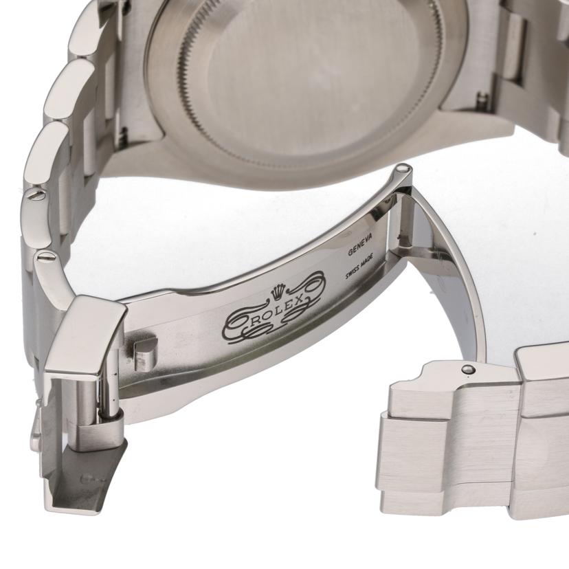 ROLEX ロレックス ランダムルーレット 保証書2010年 前期モデル ブラックダイアル メンズ/エクスプローラーI/ブラックアウト/ランダム番/214270//5663F474/Aランク/75