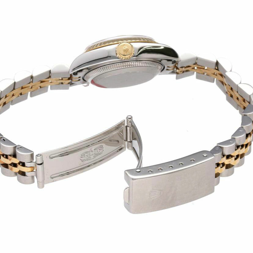 ROLEX ロレックス 1993年頃製造 自動巻き コンビ/デイトジャスト・レディース/SS×YG/S番/69173//S795558(1993)/ABランク/75