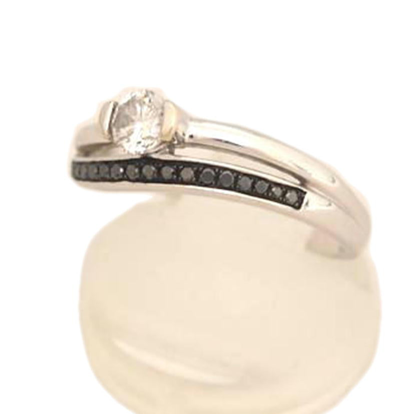 K18WGダイヤR0.30ct #13//ABランク/76