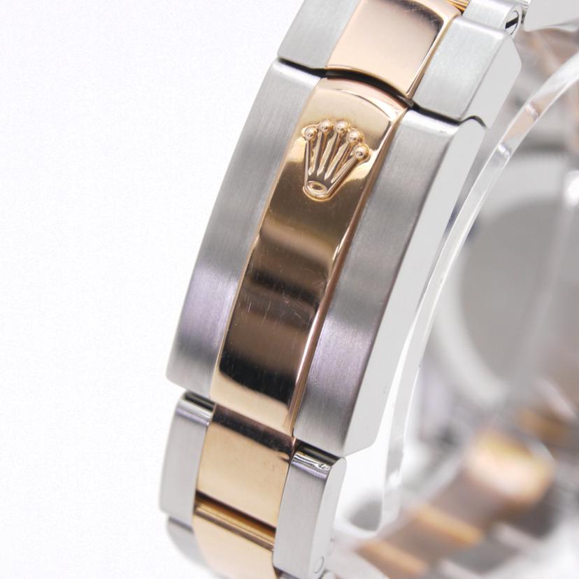 ROLEX ロレックス 2010年頃製造 ルーレット ピンクゴールド ダイヤモンド チョコレートダイアル/デイトジャスト・ボーイズ/SS×PG/G番/178341//G837081(2010)/Aランク/75