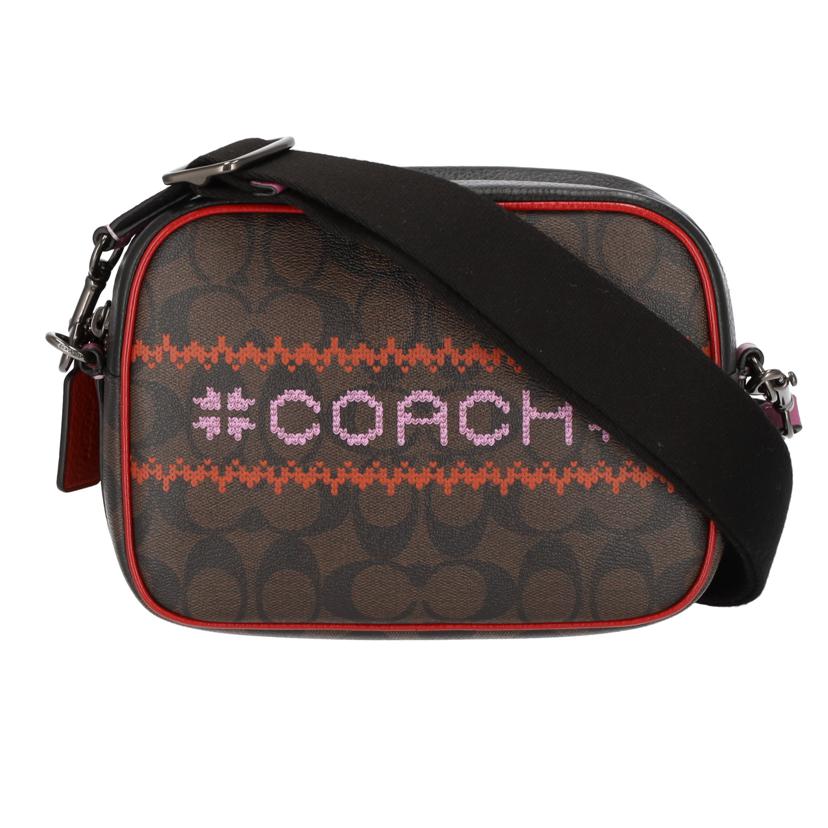 COACH コーチ/シグネチャーPVCレザーカメラバッグ/C1541//H2022/Aランク/75