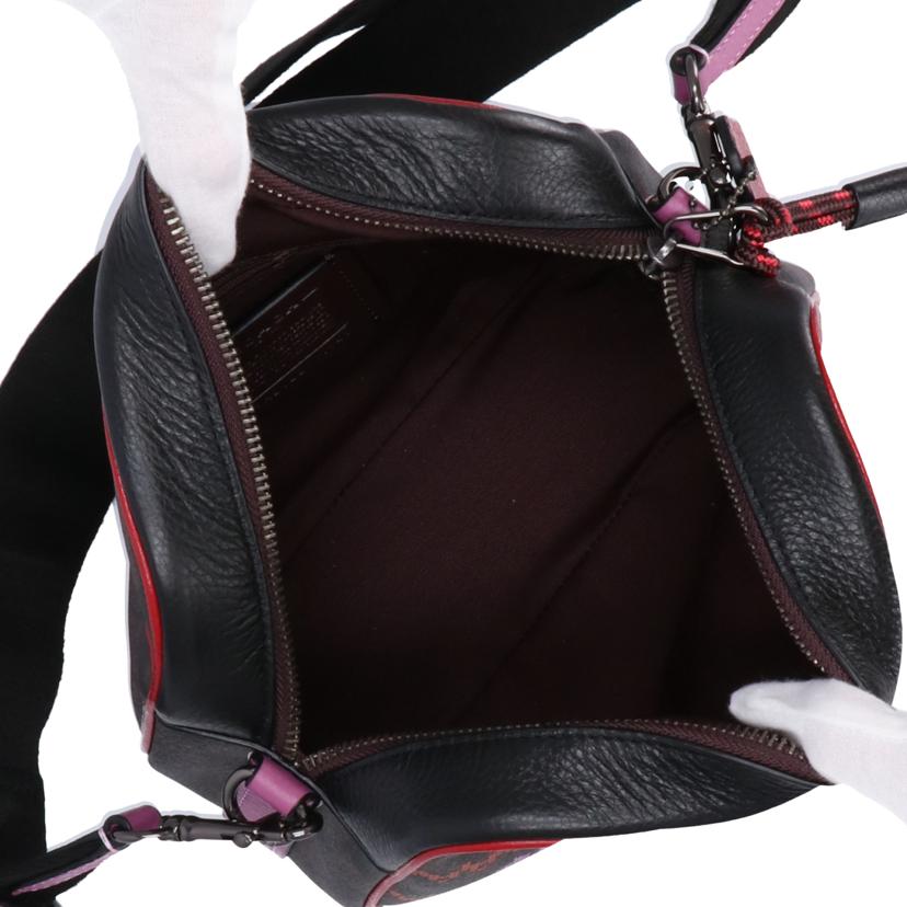 COACH コーチ/シグネチャーPVCレザーカメラバッグ/C1541//H2022/Aランク/75