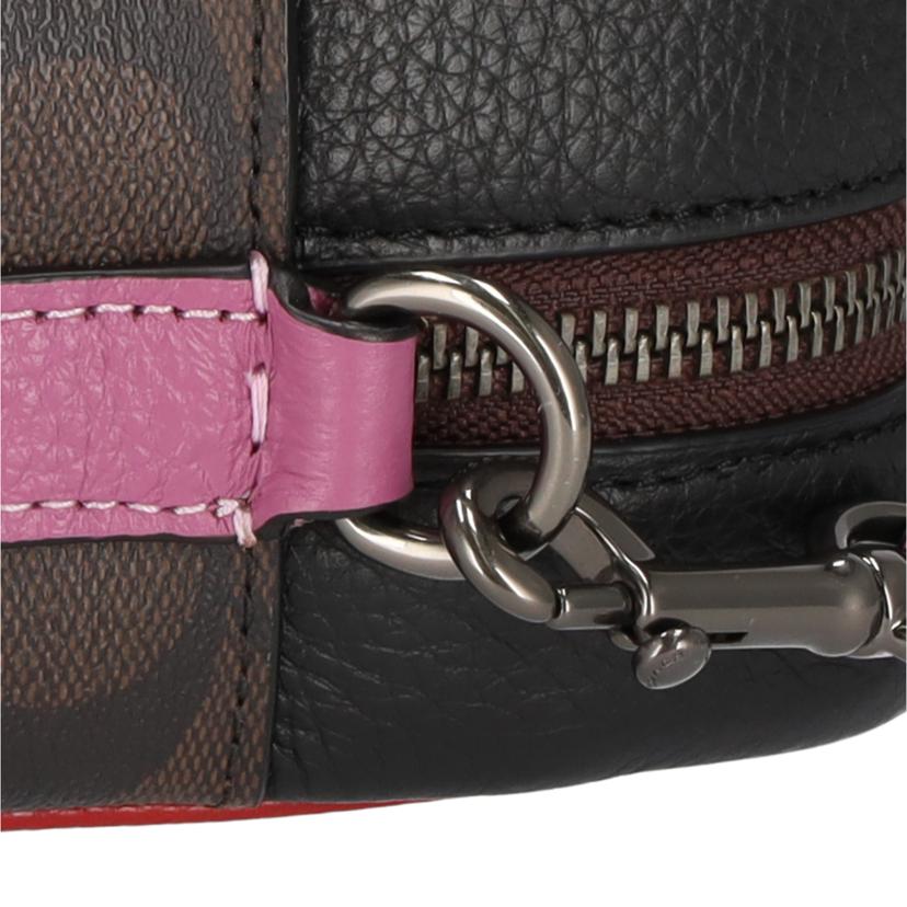 COACH コーチ/シグネチャーPVCレザーカメラバッグ/C1541//H2022/Aランク/75