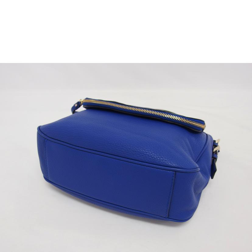 kate spade ケイトスペード ハンドバッグ/レザー2WAYショルダーバッグ/ブルー//ABランク/04