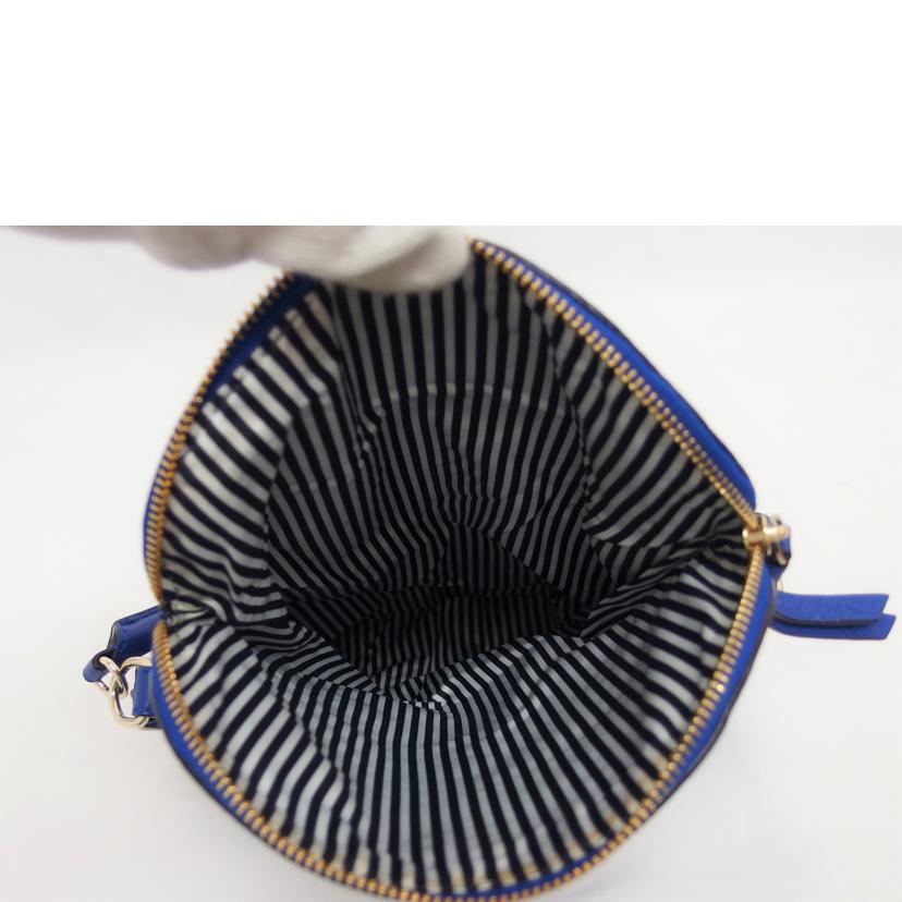kate spade ケイトスペード ハンドバッグ/レザー2WAYショルダーバッグ/ブルー//ABランク/04