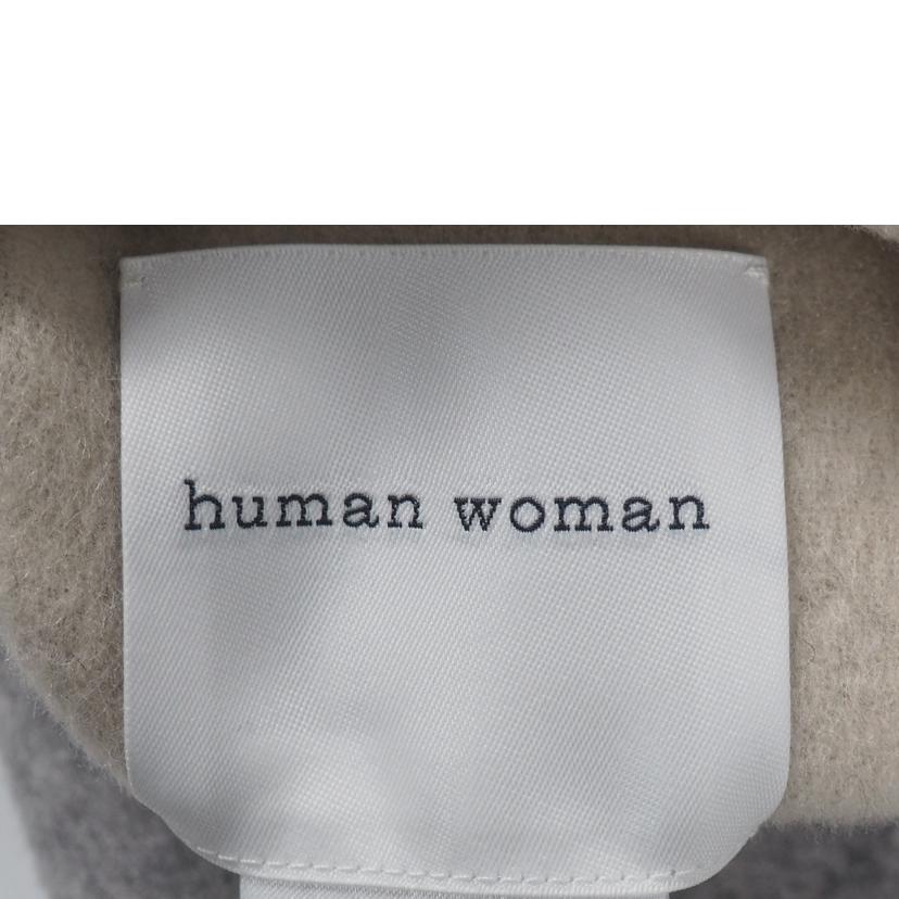 human woman ヒューマンウーマン/メントルバイカラーコート リバーシブルコート//Aランク/79