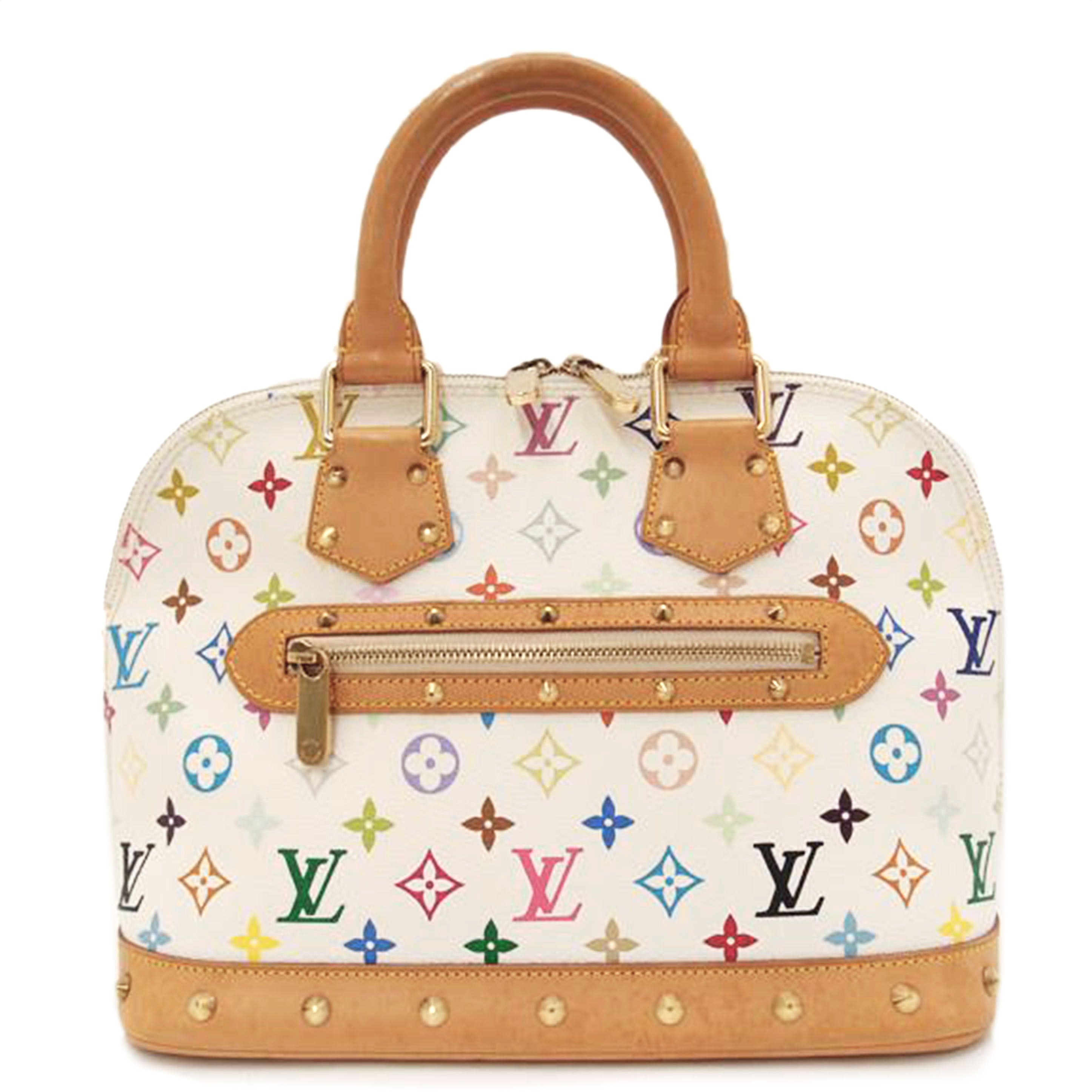 LOUIS VUITTON ルイ・ヴィトン ハンドバッグ 白 レディース/アルマ/マルチカラー/ブロン/M92647//FL0074/ABランク/69
