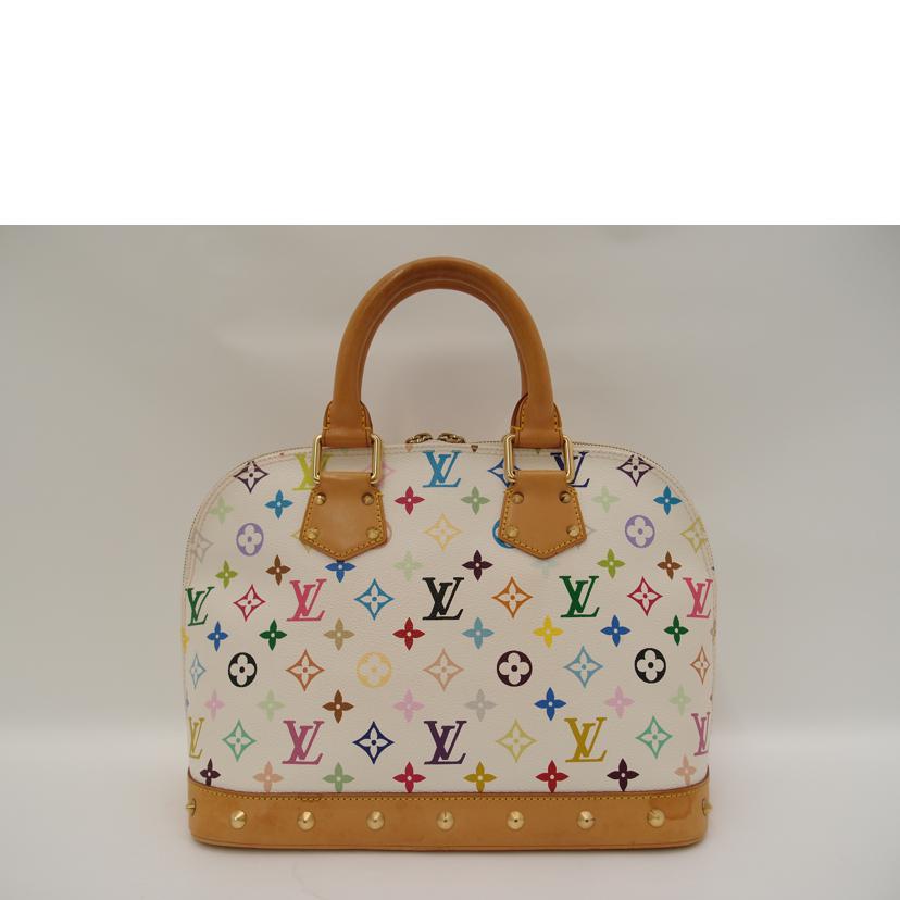 LOUIS VUITTON ルイ・ヴィトン ハンドバッグ 白 レディース/アルマ/マルチカラー/ブロン/M92647//FL0074/ABランク/69