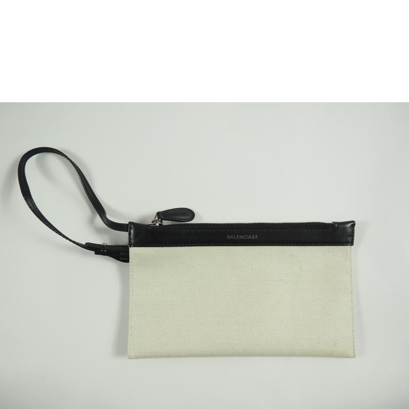 BALENCIAGA バレンシアガ/ネイビーカバスS/ホワイト×ブラック/339933 2HH3N//ABランク/79
